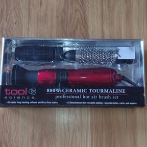 Tool Science 800w professional hot air brush set